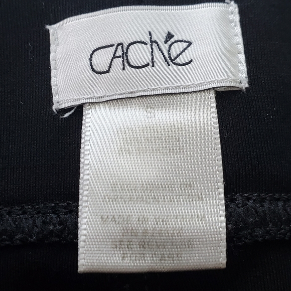 Cache Classic Legging Pants Black Size Small - Picture 10 of 11